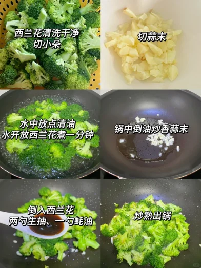 清炒西兰花